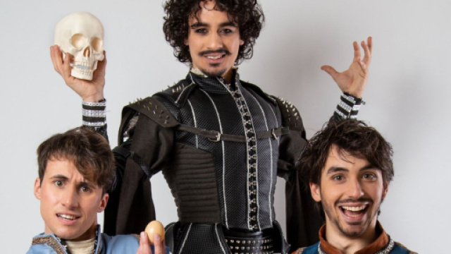 Nella foto da destra a sinistra: Alessandro Morabito, Riccardo Rossini, Dario Napolitano.