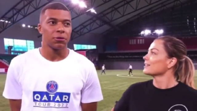 Laure Boulleau marque un but &agrave; Donnarumma, la r&eacute;action de Kylian Mbapp&eacute; est magistrale (capture YouTube)