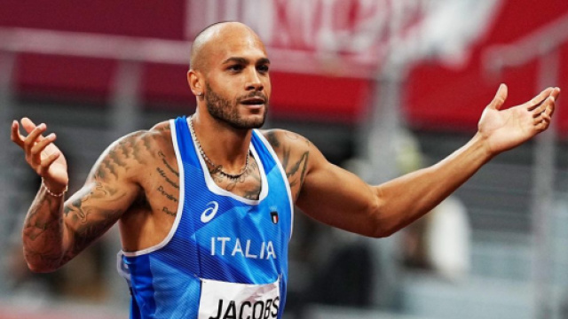 Marcell Jacobs, campione olimpico dei 100 metri.