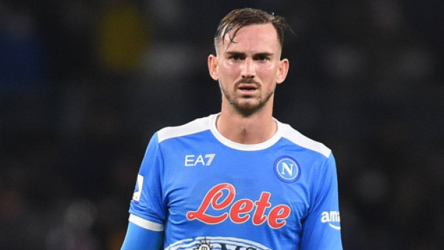 In foto Fabi&aacute;n Ruiz, centrocampista del Napoli.