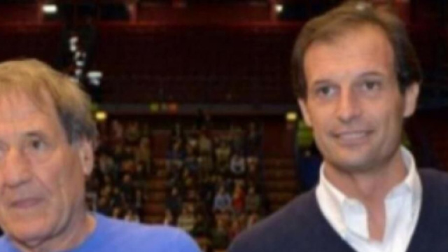 In foto Giovanni Galeone e Massimiliano Allegri.