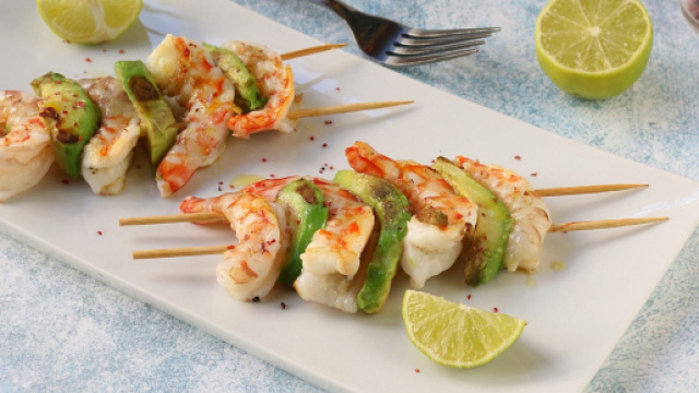 Spiedini di pancetta e di gamberi, un secondo piatto strepitoso.