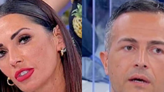 Uomini e donne, Riccardo beccato con una dama misteriosa.
