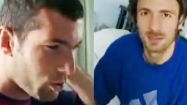Zidane et Dugarry au coeur d'un &eacute;change hilarant lors de la Coupe du monde 98. (cr&eacute;dit Twitter)