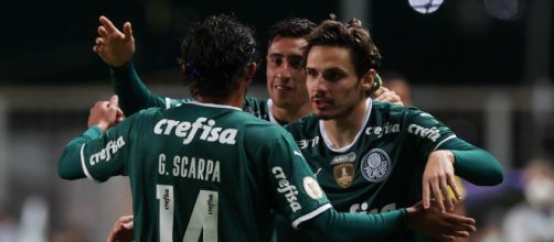 Palmeiras j&aacute; garantiu o t&iacute;tulo do primeiro turno do Brasileir&atilde;o (Cesar Greco/Palmeiras)