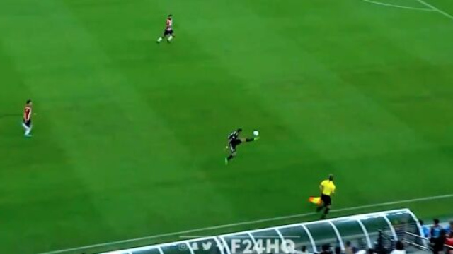 Di Maria en feu avec la Juve face aux Chivas. (cr&eacute;dit Twitter)