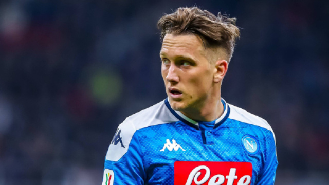 Zielinski, centrocampista del Napoli.