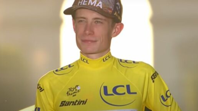 Jonas Vingegaard, vincitore del Tour de France.