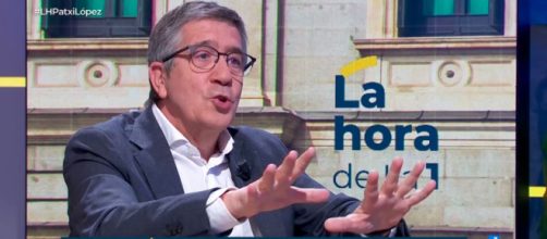 Patxi L&oacute;pez mostr&oacute; su apoyo a Jos&eacute; Antonio Gri&ntilde;an (Captura de pantalla de TVE)
