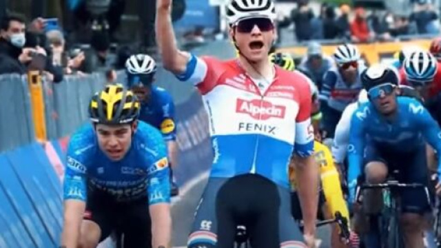 Ciclismo, Mathieu Van der Poel &egrave; stato una delle delusioni del Tour de France.