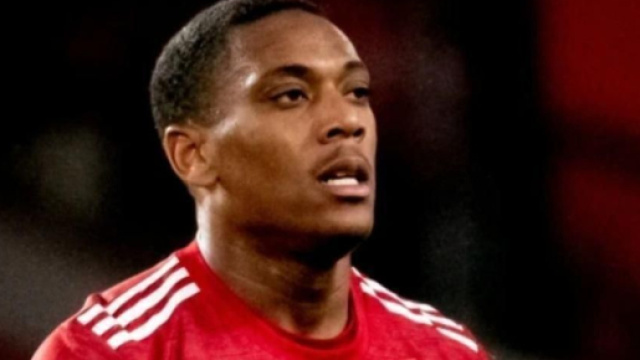 In foto Anthony Martial, giocatore francese.