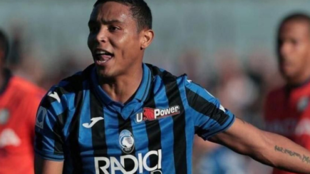 In foto Luis Muriel, giocatore dell'Atalanta.