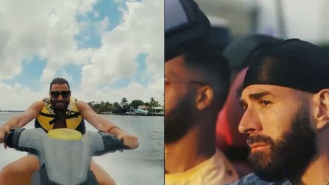 Karim Benzema fait parler de lui pour une vid&eacute;o publi&eacute;e sur ses r&eacute;seaux sociaux. (cr&eacute;dit Benzema Twitter)