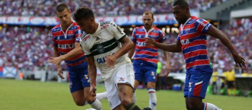 Coritiba venceu o Fortaleza (arquivo Blasting News).