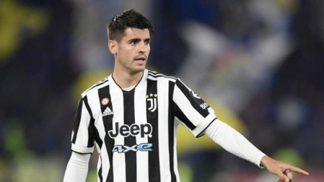 Alvaro Morata, giocatore della Juventus.