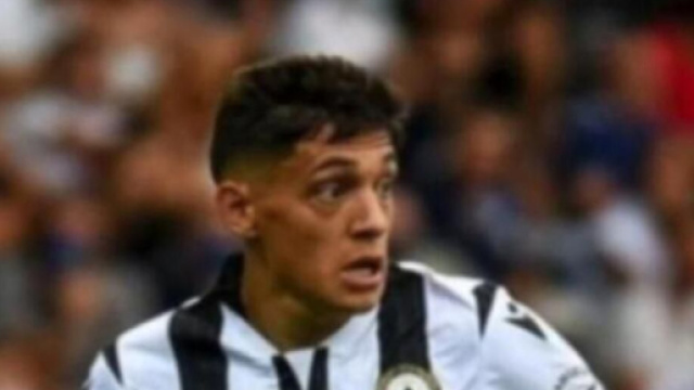 Nahuel Molina, giocatore dell'Udinese.