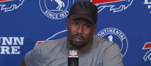 Miller signed a six-year deal worth $120 million with the Bills (Image source: Buffalo Bills/YouTube)