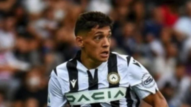 Nahuel Molina, giocatore dell'Udinese.