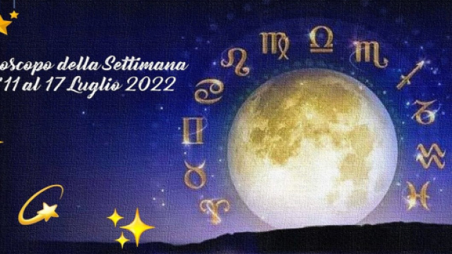 L'oroscopo della settimana dall'11 al 17 luglio 2022.
