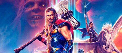 Arte do filme 'Thor: Amor e Trov&atilde;o' (Divulga&ccedil;&atilde;o)