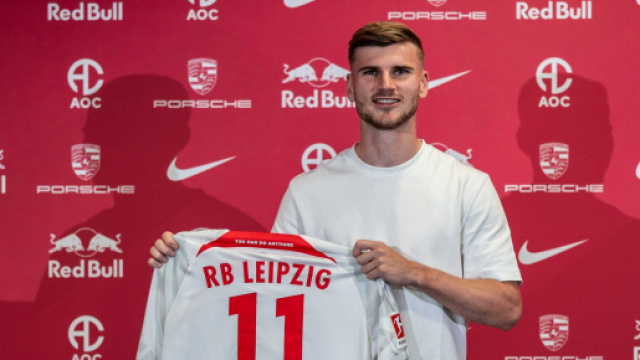 Timo Werner, nuovo attaccante del Lipsia.