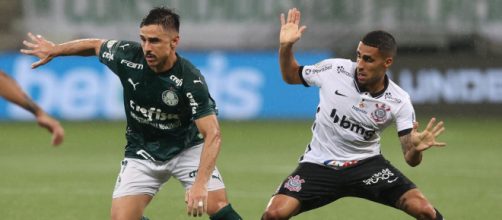 Corinthians volta a campo ap&oacute;s queda na Libertadores (Cesar Greco/Palmeiras)