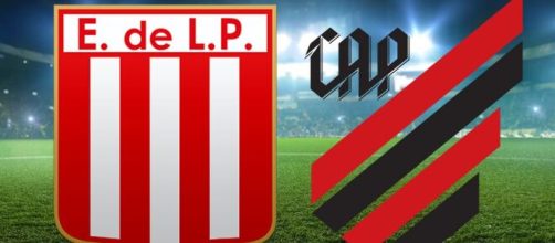 Onde assistir Estudiantes e Athletico PR ao vivo (arte Eduardo Gouvea).