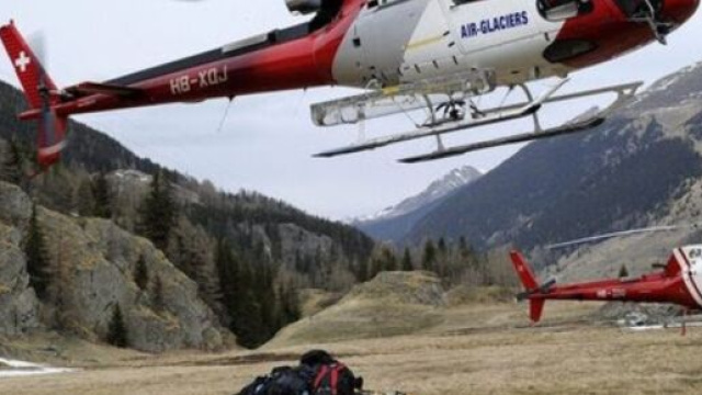 Alpi svizzere, Savi&egrave;se: climber italiano caduto per 50 metri, &egrave; in gravi condizioni.