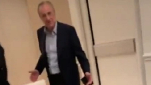 Florentino Perez 'rembarre' un fan qui lui demande le retour de Cristiano Ronaldo (capture YouTube)