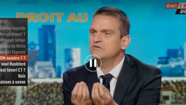 Gr&eacute;gory Schneider a allum&eacute; l'OM ces derni&egrave;res heures sur le plateau de La Chaine L'Equipe. (cr&eacute;dit LCL)