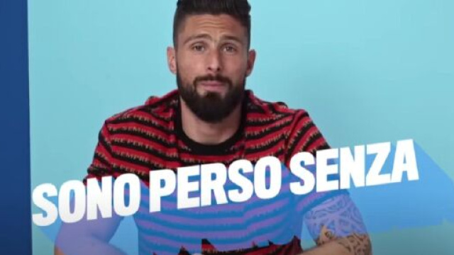 Olivier Giroud impressionne par son niveau d'italien lors d'un enretien avec GQ (capture YouTube)