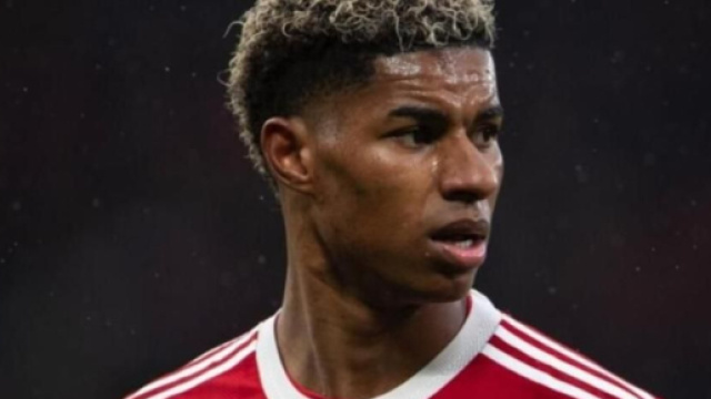 Marcus Rashford, giocatore inglese.