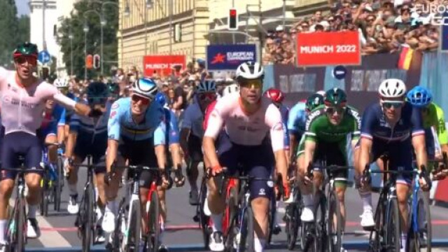 La vittoria di Fabio Jakobsen agli Europei di ciclismo.