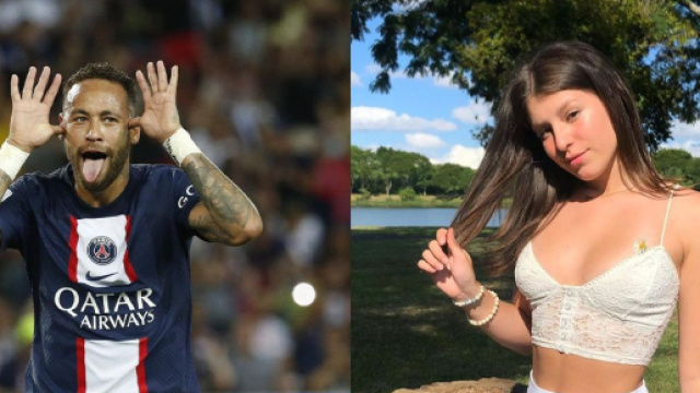 Neymar en feu en ce d&eacute;but de saison avec le PSG, en contact avec une jeune Instagrameuse. (cr&eacute;dit Instragram)