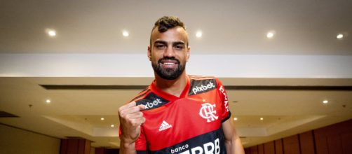 Defensor do rubro-negro celebra bom momento da equipe (Felipe Pati&ntilde;o/CRF)