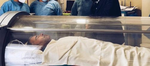 Jorge Javier V&aacute;zquez, ingresado por un edema pulmonar en Per&uacute; (Instagram/@jorgejaviervazquez)