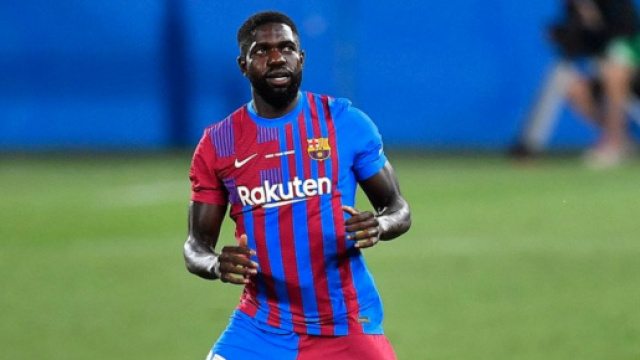 Umtiti dans une impasse au mercato et humili&eacute; par ses courtisans... (cr&eacute;dit Twitter)