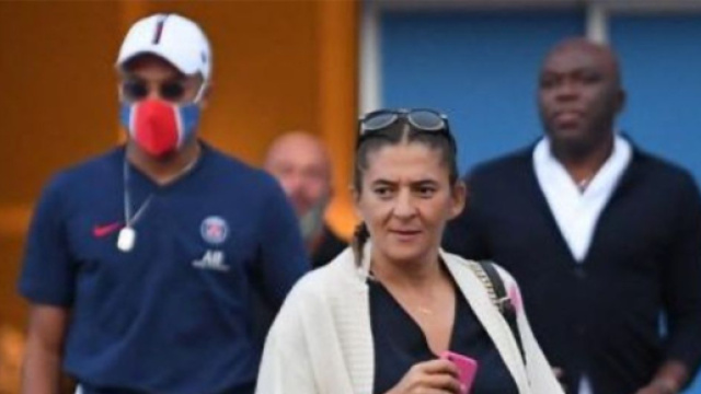 Fayza Lamari a assur&eacute; que tout allait bien au PSG malgr&eacute; un probl&egrave;me r&eacute;cent avec son fils. (cr&eacute;dit Twitter)