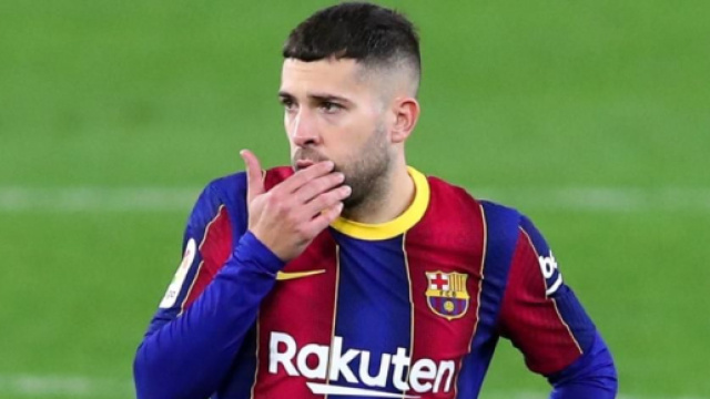 Jordi Alba, giocatore del Barcellona.