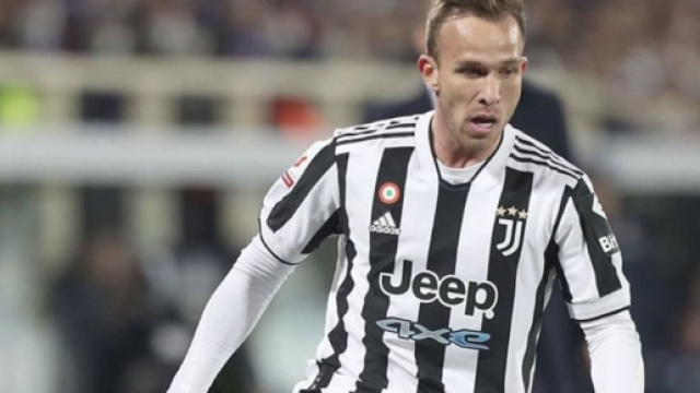 In foto Arthur Melo, centrocampista della Juve.