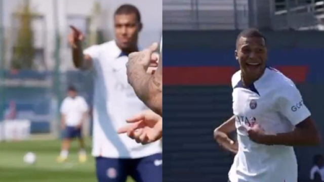 L'attitude de Mbapp&eacute; ne passe encore une fois pas. (cr&eacute;dit Twitter et Instagram Mbapp&eacute;)