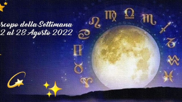 Oroscopo e pagelle della settimana dal 22 al 28 agosto 2022.