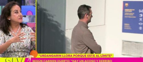 Recientemente Inaki Urdangarin fue captado mientras lloraba en su coche (Captura de pantalla de Telecinco)