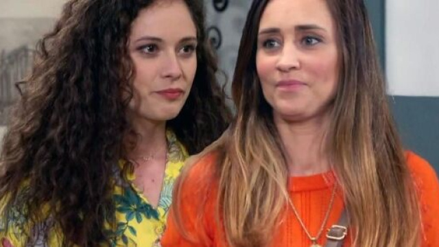 Viola Bruni e Susanna in una scena di Upas