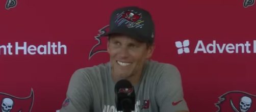Brady will play his 23rd NFL season (Image source: Tampa Bay Buccaneers/YouTube)