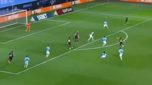Le superbe but de Luka Modric contre le Celta Vigo affole Twitter (capture YouTube)