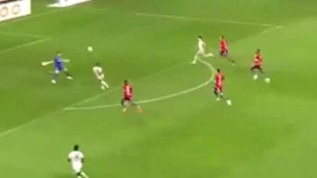 Lille - PSG : Le but de Kylian Mbapp&eacute; en moins de 10 secondes (capture YouTube))