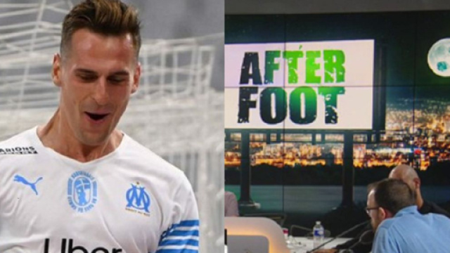 OM : Un consultant RMC balance sur la 'poubelle Milik' (capture YouTube)