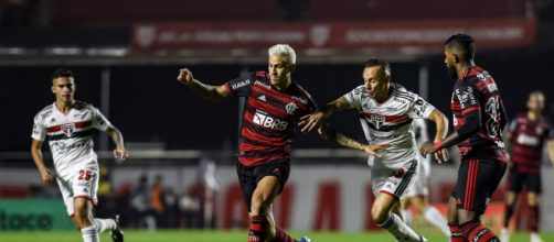 Copa do Brasil: Flamengo coloca um p&eacute; na final (Marcelo Cortes/Flamengo)