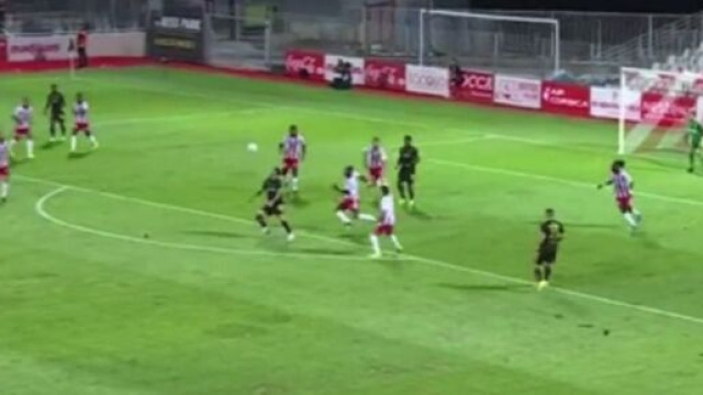 Ajaccio - Lille : L&rsquo;ouverture du score sublime sign&eacute;e Yusuf Yazici (capture YouTube)